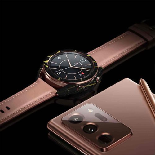 Samsung_Watch3 41mm_Graphite_Gold_Marble_4